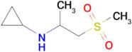 n-(1-Methanesulfonylpropan-2-yl)cyclopropanamine