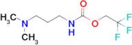 2,2,2-Trifluoroethyl n-[3-(dimethylamino)propyl]carbamate