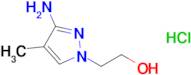 2-(3-Amino-4-methyl-1h-pyrazol-1-yl)ethan-1-ol hydrochloride