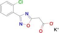 Potassium 2-[3-(2-chlorophenyl)-1,2,4-oxadiazol-5-yl]acetate