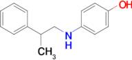 4-[(2-phenylpropyl)amino]phenol