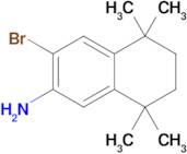 3-Bromo-5,5,8,8-tetramethyl-5,6,7,8-tetrahydronaphthalen-2-amine