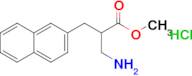 Methyl 3-amino-2-(naphthalen-2-ylmethyl)propanoate hydrochloride