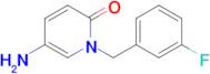 5-Amino-1-(3-fluorobenzyl)pyridin-2(1h)-one