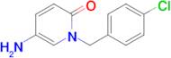 5-Amino-1-(4-chlorobenzyl)pyridin-2(1h)-one