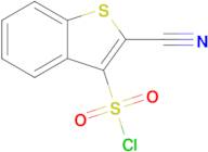 2-Cyano-1-benzothiophene-3-sulfonyl chloride