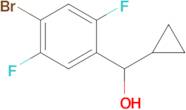 (4-Bromo-2,5-difluorophenyl)(cyclopropyl)methanol