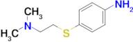 4-{[2-(dimethylamino)ethyl]sulfanyl}aniline