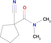 1-Cyano-N,N-dimethylcyclopentane-1-carboxamide