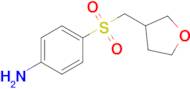 4-(Oxolan-3-ylmethanesulfonyl)aniline