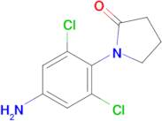 1-(4-Amino-2,6-dichlorophenyl)pyrrolidin-2-one