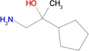 1-Amino-2-cyclopentylpropan-2-ol