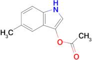 5-Methyl-1h-indol-3-yl acetate