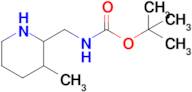 Tert-butyl n-[(3-methylpiperidin-2-yl)methyl]carbamate