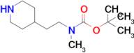Tert-butyl n-methyl-N-[2-(piperidin-4-yl)ethyl]carbamate