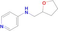 n-[(oxolan-2-yl)methyl]pyridin-4-amine