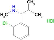 [1-(2-chlorophenyl)-2-methylpropyl](methyl)amine hydrochloride