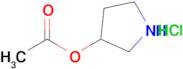 Pyrrolidin-3-yl acetate hydrochloride