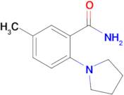 5-Methyl-2-(pyrrolidin-1-yl)benzamide