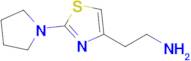 2-[2-(pyrrolidin-1-yl)-1,3-thiazol-4-yl]ethan-1-amine