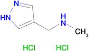 Methyl(1h-pyrazol-4-ylmethyl)amine dihydrochloride