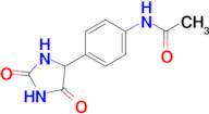 n-[4-(2,5-dioxoimidazolidin-4-yl)phenyl]acetamide