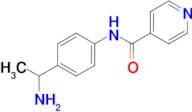 n-[4-(1-aminoethyl)phenyl]pyridine-4-carboxamide