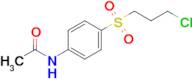 n-[4-(3-chloropropanesulfonyl)phenyl]acetamide