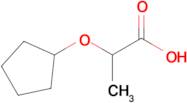 2-(Cyclopentyloxy)propanoic acid