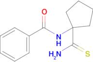 n-(1-Carbamothioylcyclopentyl)benzamide