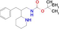 Tert-butyl n-[3-phenyl-2-(piperidin-2-yl)propyl]carbamate