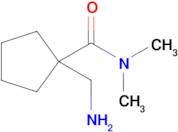 1-(Aminomethyl)-N,N-dimethylcyclopentane-1-carboxamide