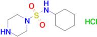 n-Cyclohexylpiperazine-1-sulfonamide hydrochloride