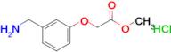 Methyl 2-[3-(aminomethyl)phenoxy]acetate hydrochloride