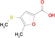 5-Methyl-4-(methylsulfanyl)furan-2-carboxylic acid