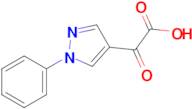 2-Oxo-2-(1-phenyl-1h-pyrazol-4-yl)acetic acid