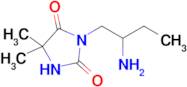 3-(2-Aminobutyl)-5,5-dimethylimidazolidine-2,4-dione