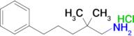 2,2-Dimethyl-5-phenylpentan-1-amine hydrochloride