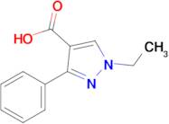 1-Ethyl-3-phenyl-1h-pyrazole-4-carboxylic acid