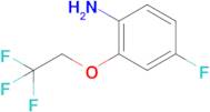 4-Fluoro-2-(2,2,2-trifluoroethoxy)aniline