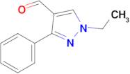 1-Ethyl-3-phenyl-1h-pyrazole-4-carbaldehyde