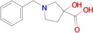 1-Benzyl-3-hydroxypyrrolidine-3-carboxylic acid