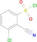 3-Chloro-2-cyanobenzene-1-sulfonyl chloride