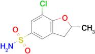 7-Chloro-2-methyl-2,3-dihydro-1-benzofuran-5-sulfonamide