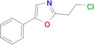 2-(2-Chloroethyl)-5-phenyl-1,3-oxazole