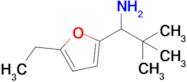 1-(5-Ethylfuran-2-yl)-2,2-dimethylpropan-1-amine