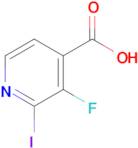 3-Fluoro-2-iodopyridine-4-carboxylic acid