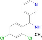 [(2,4-dichlorophenyl)(pyridin-3-yl)methyl](methyl)amine