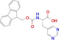 (2s)-2-{[(9h-fluoren-9-ylmethoxy)carbonyl]amino}-3-(pyrimidin-5-yl)propanoic acid