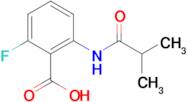 2-Fluoro-6-(2-methylpropanamido)benzoic acid